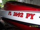 2015 Scarab 165 HO REG. NUMBERS